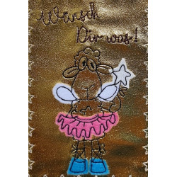 Stickdatei - Wunschschaf Wünsch Dir was Appli